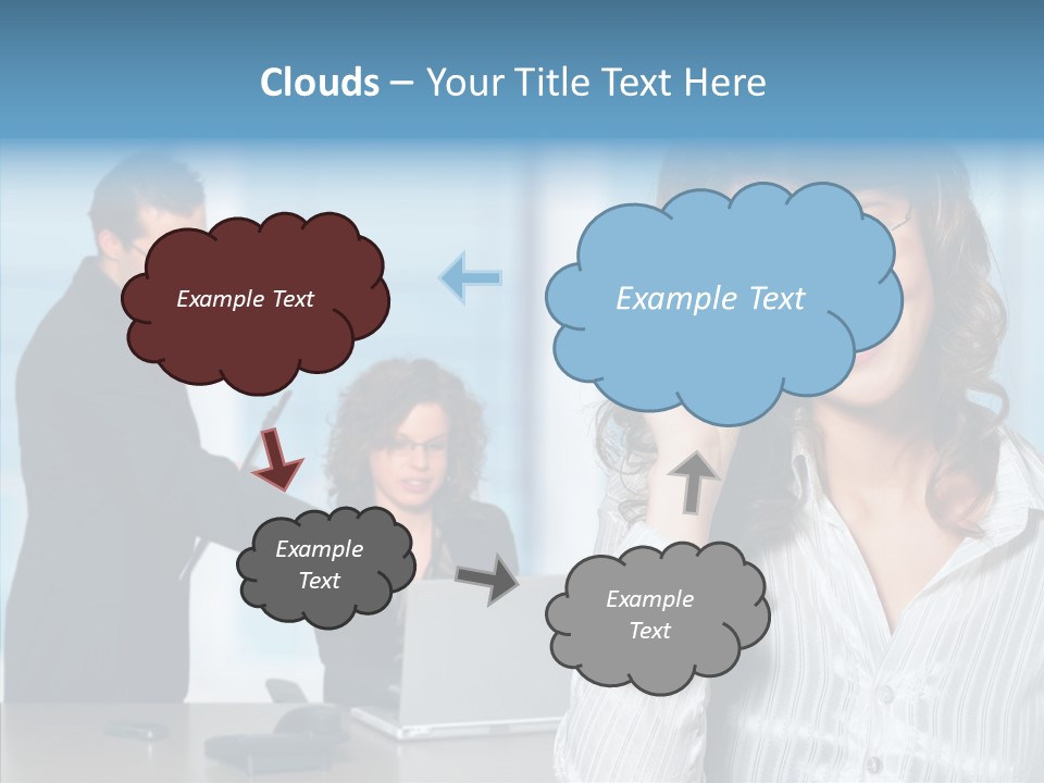 Table Bu Ine Team PowerPoint Template
