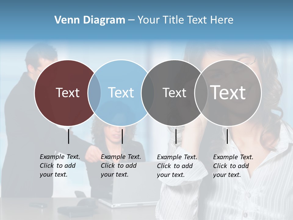 Table Bu Ine Team PowerPoint Template