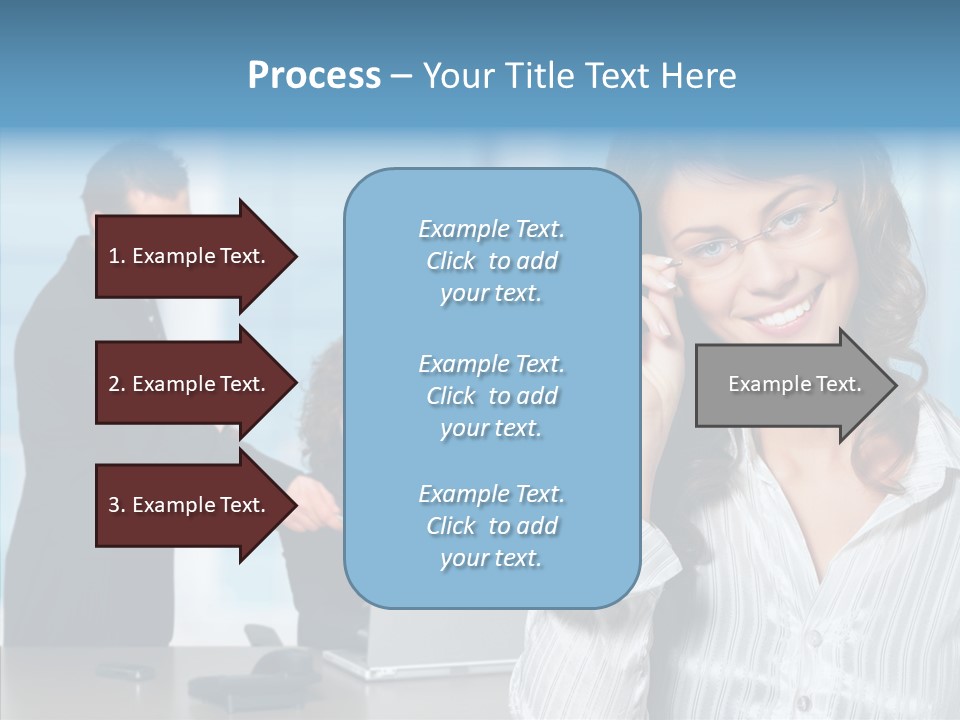 Table Bu Ine Team PowerPoint Template