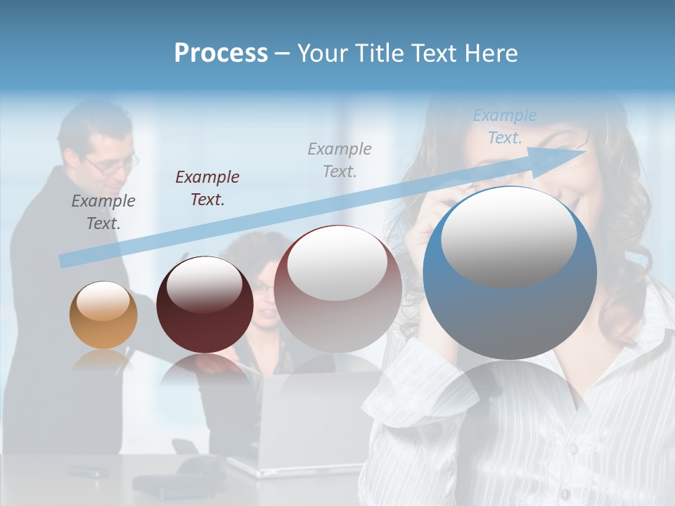 Table Bu Ine Team PowerPoint Template