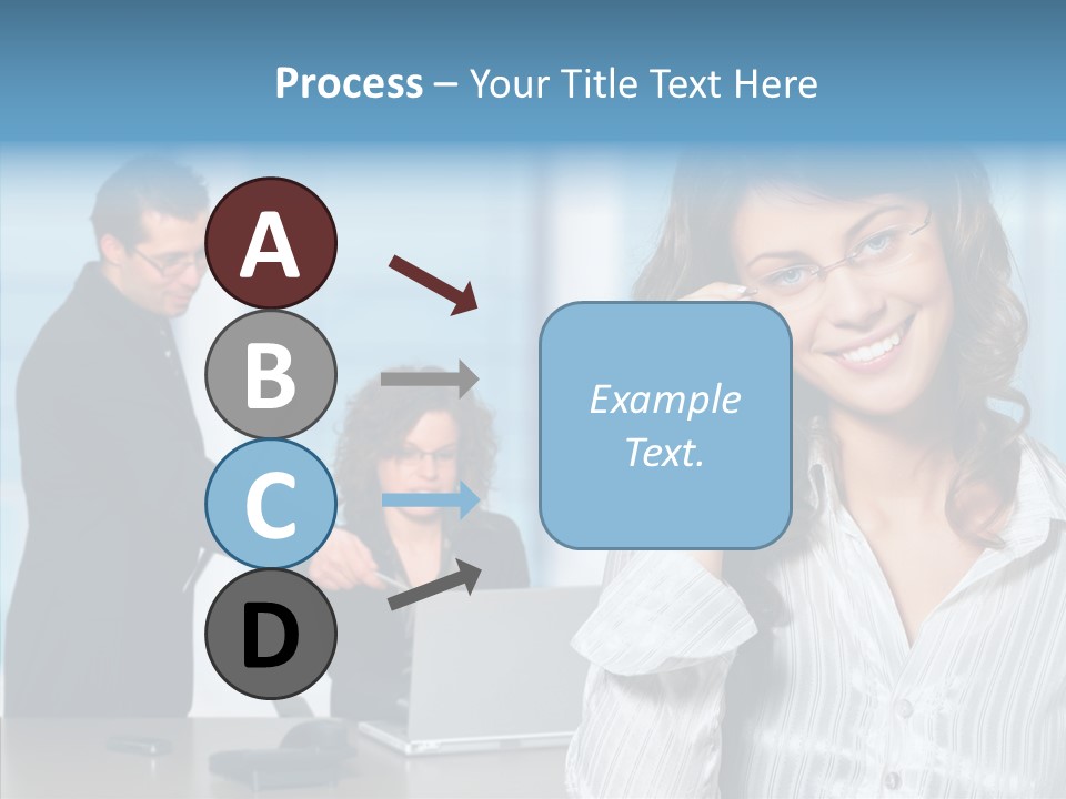 Table Bu Ine Team PowerPoint Template