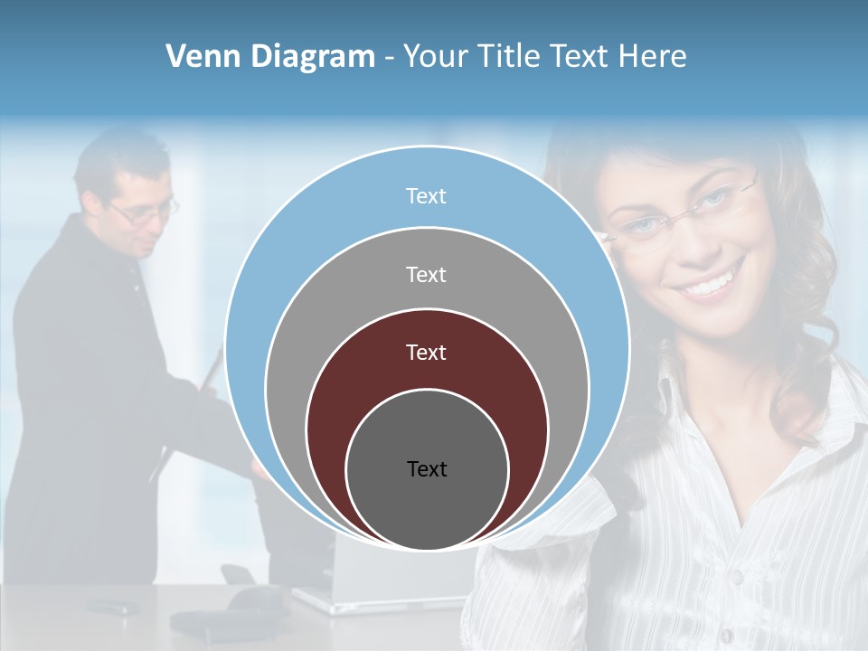 Table Bu Ine Team PowerPoint Template