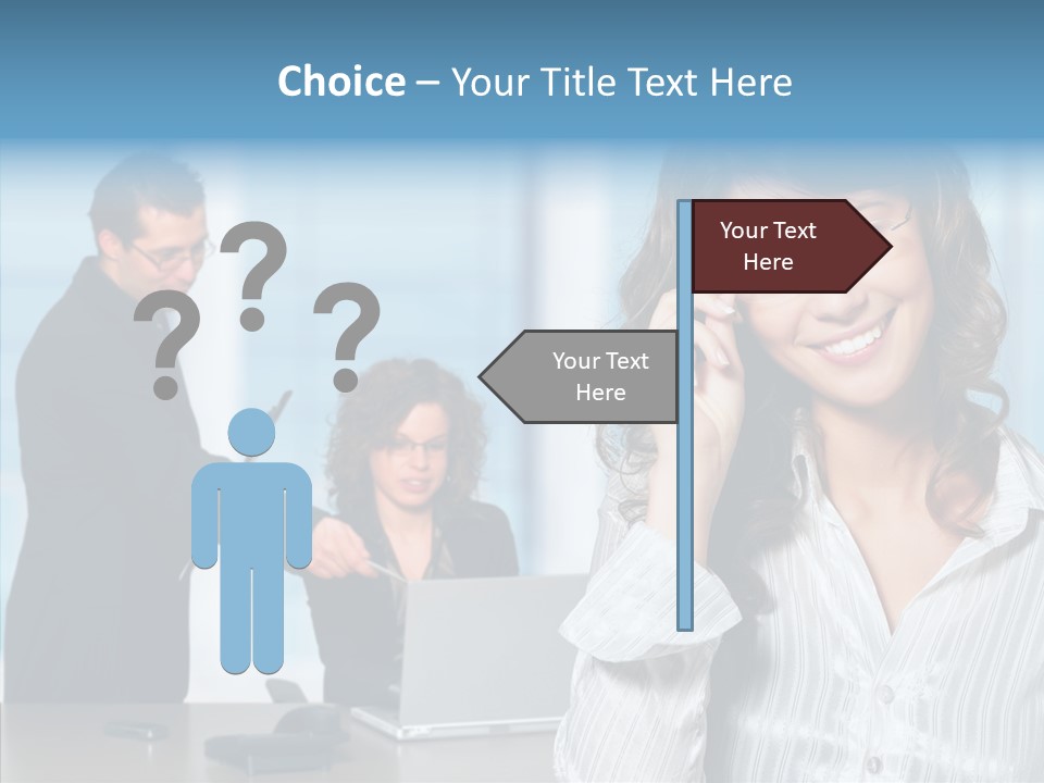 Table Bu Ine Team PowerPoint Template