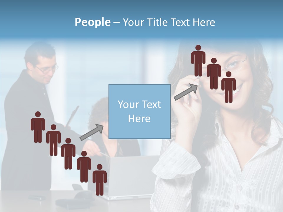 Table Bu Ine Team PowerPoint Template