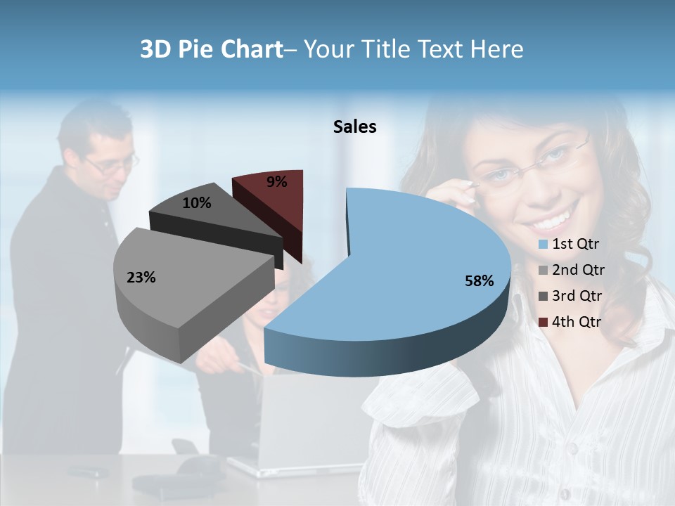Table Bu Ine Team PowerPoint Template