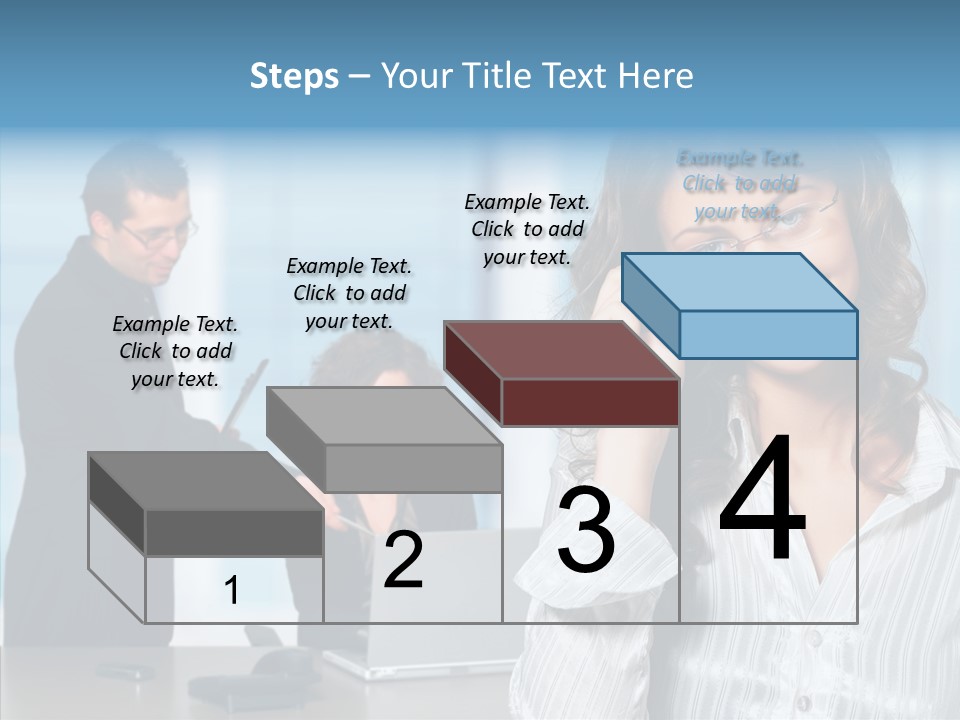Table Bu Ine Team PowerPoint Template