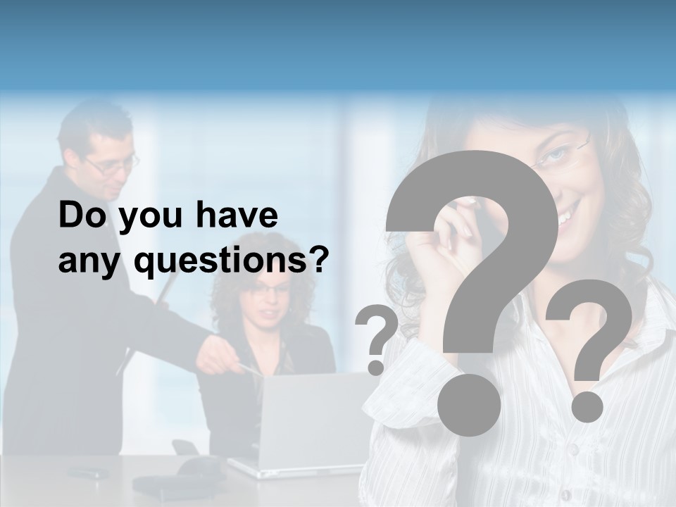 Table Bu Ine Team PowerPoint Template