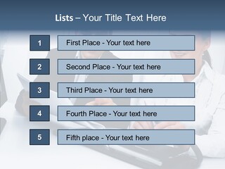 Happy Li Ten Table PowerPoint Template