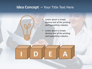 Happy Li Ten Table PowerPoint Template