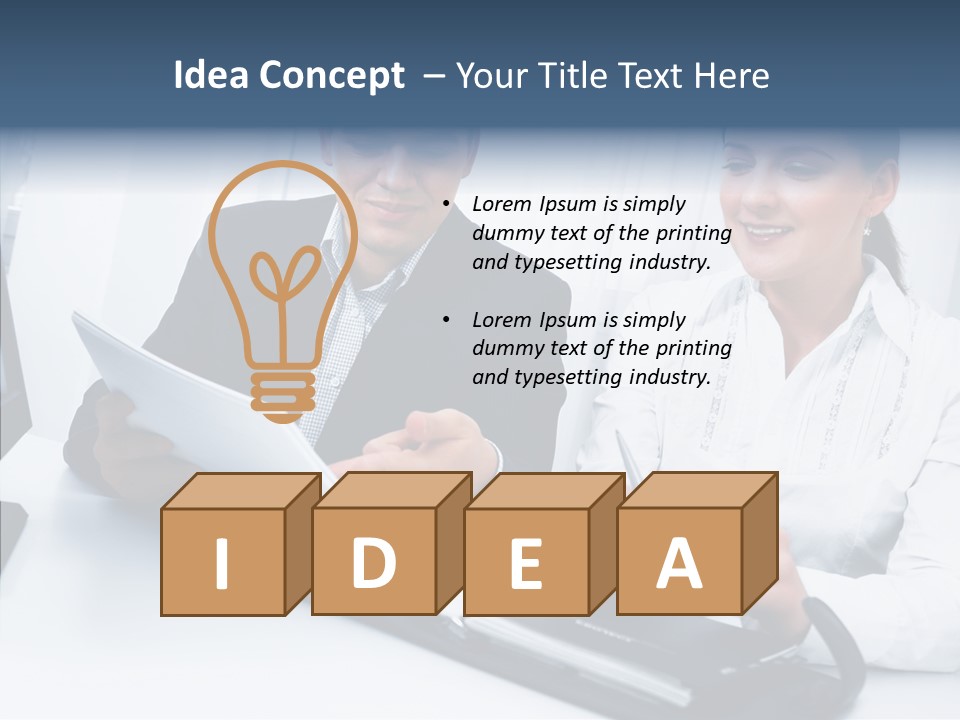 Happy Li Ten Table PowerPoint Template