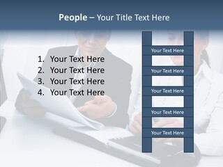 Happy Li Ten Table PowerPoint Template