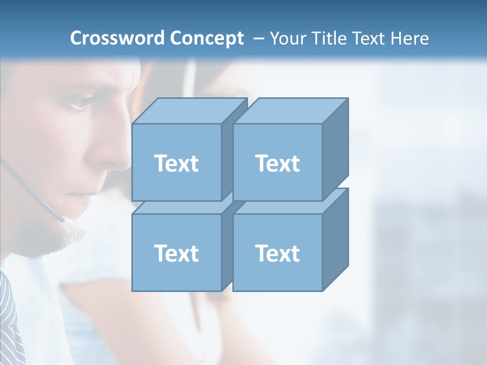 Corporation Together Group PowerPoint Template