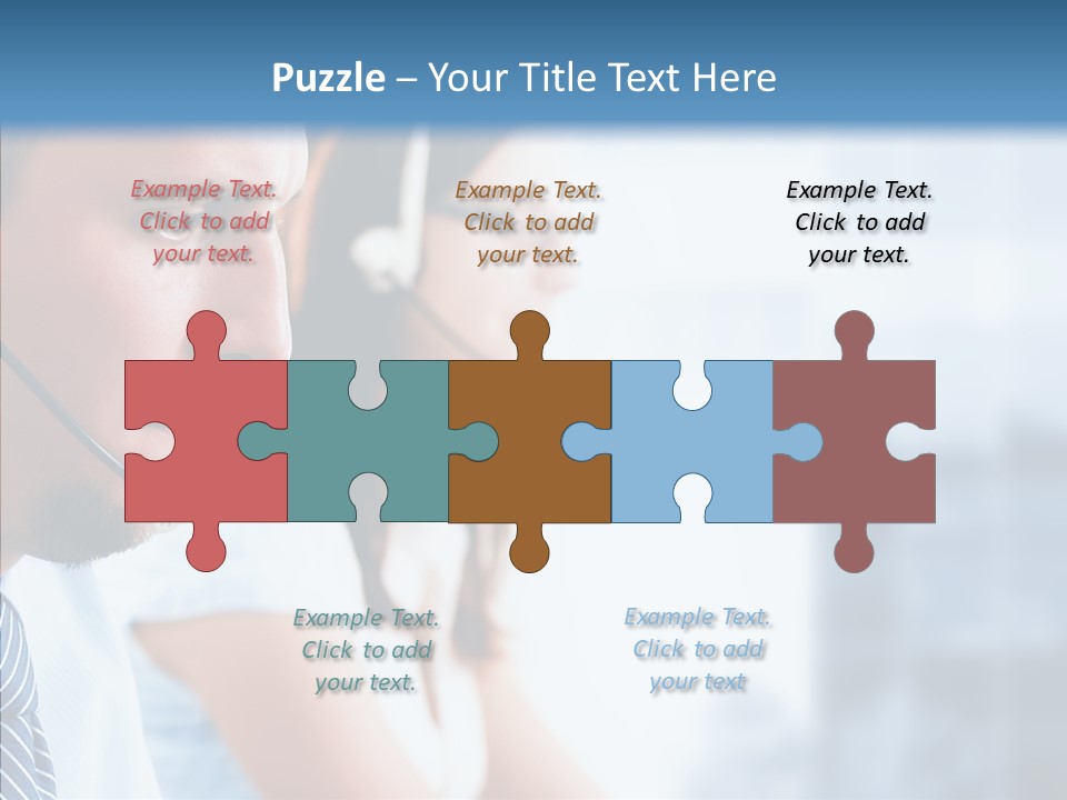 Corporation Together Group PowerPoint Template