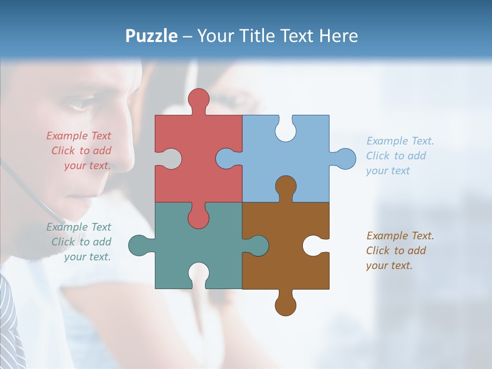 Corporation Together Group PowerPoint Template