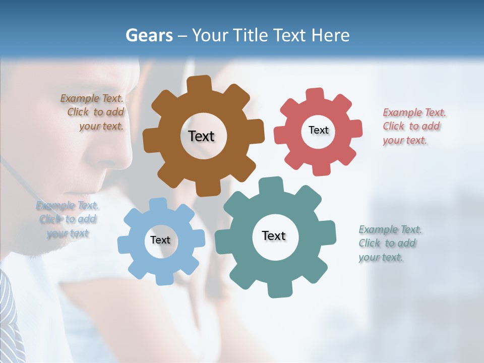 Corporation Together Group PowerPoint Template