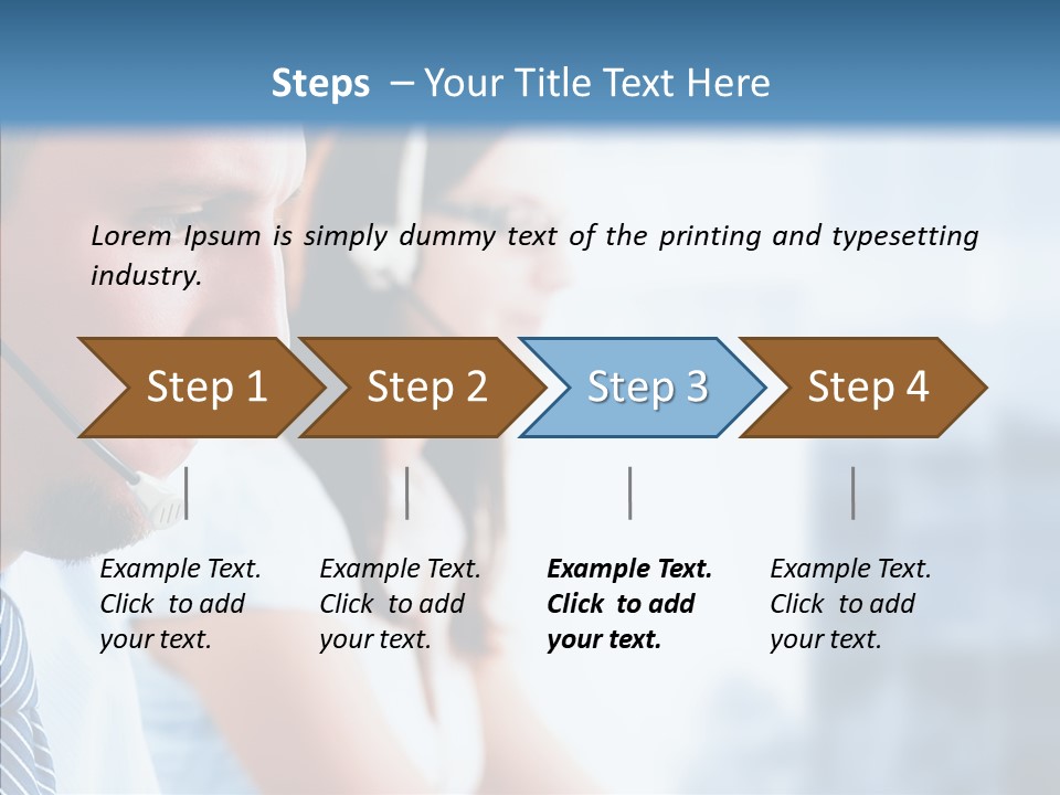Corporation Together Group PowerPoint Template
