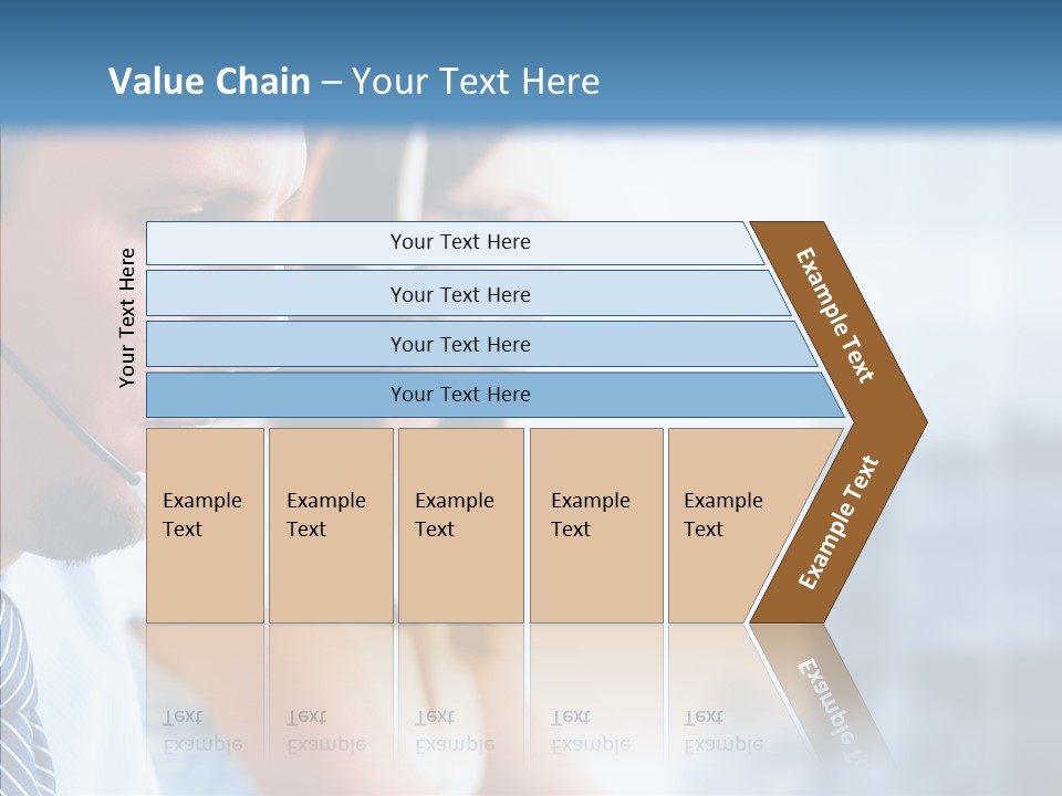 Corporation Together Group PowerPoint Template