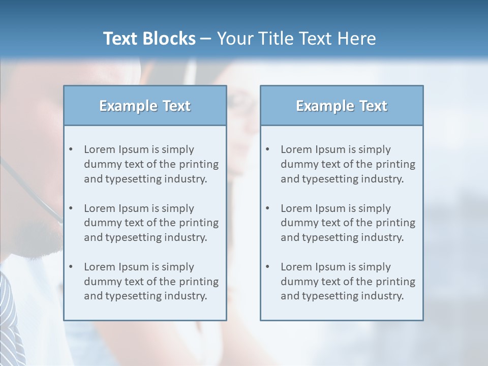 Corporation Together Group PowerPoint Template