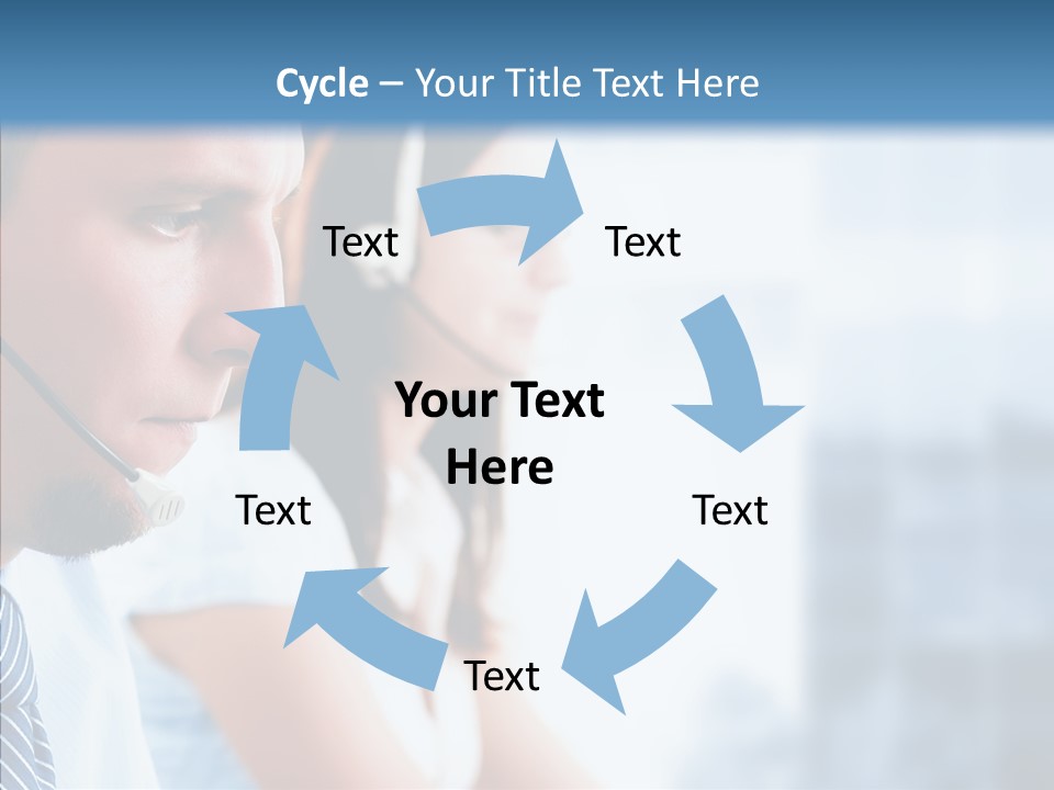 Corporation Together Group PowerPoint Template