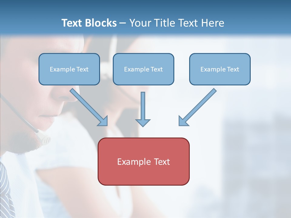 Corporation Together Group PowerPoint Template