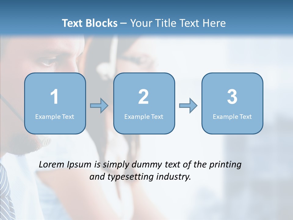Corporation Together Group PowerPoint Template