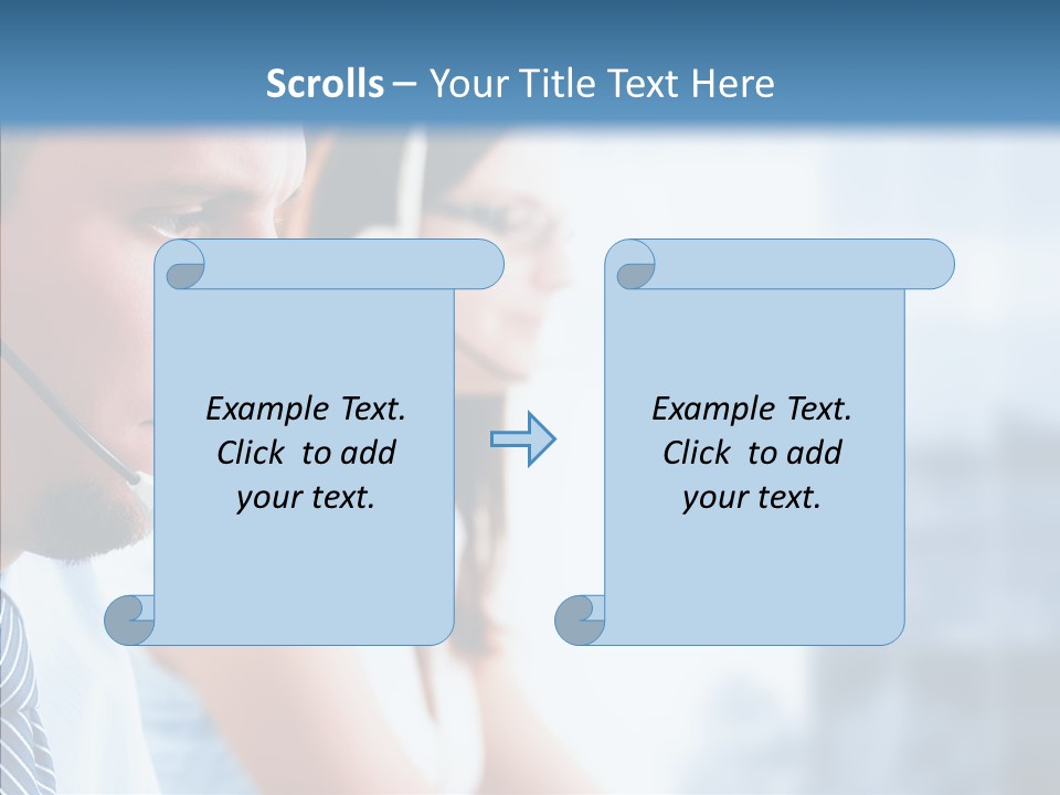 Corporation Together Group PowerPoint Template
