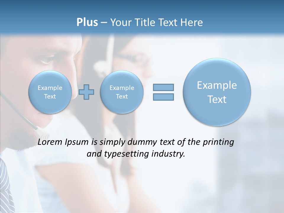 Corporation Together Group PowerPoint Template
