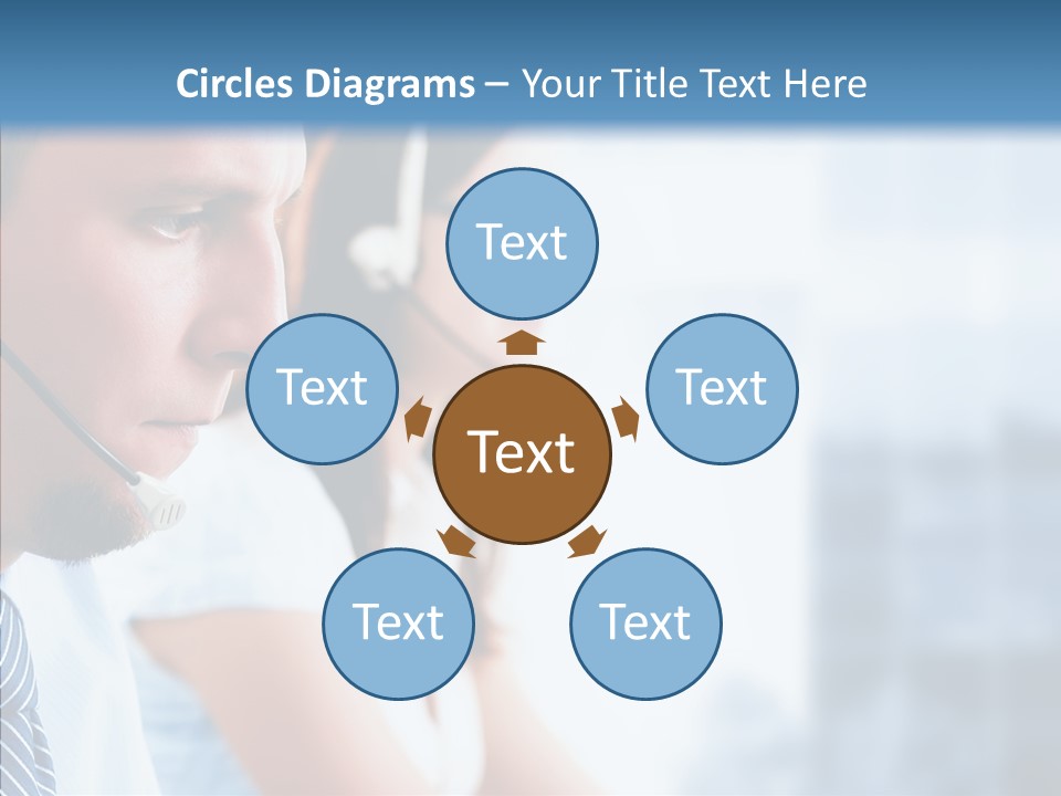 Corporation Together Group PowerPoint Template