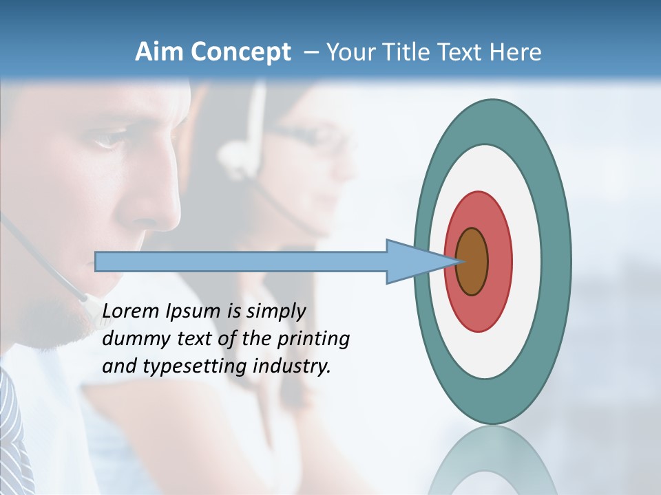Corporation Together Group PowerPoint Template