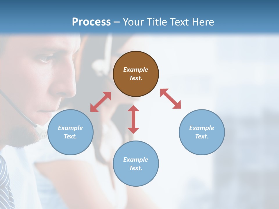 Corporation Together Group PowerPoint Template
