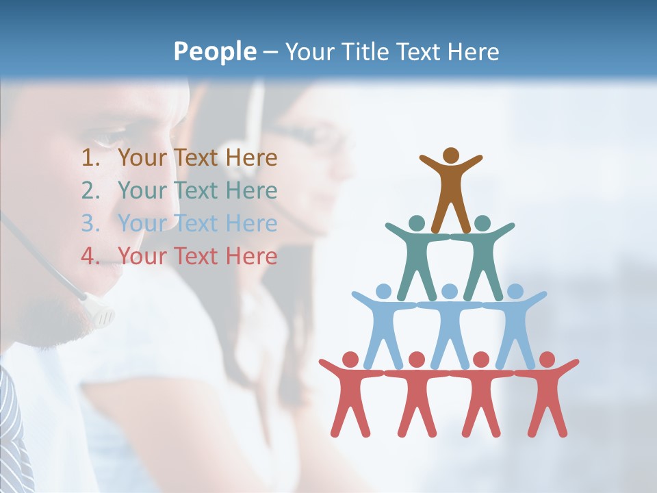 Corporation Together Group PowerPoint Template
