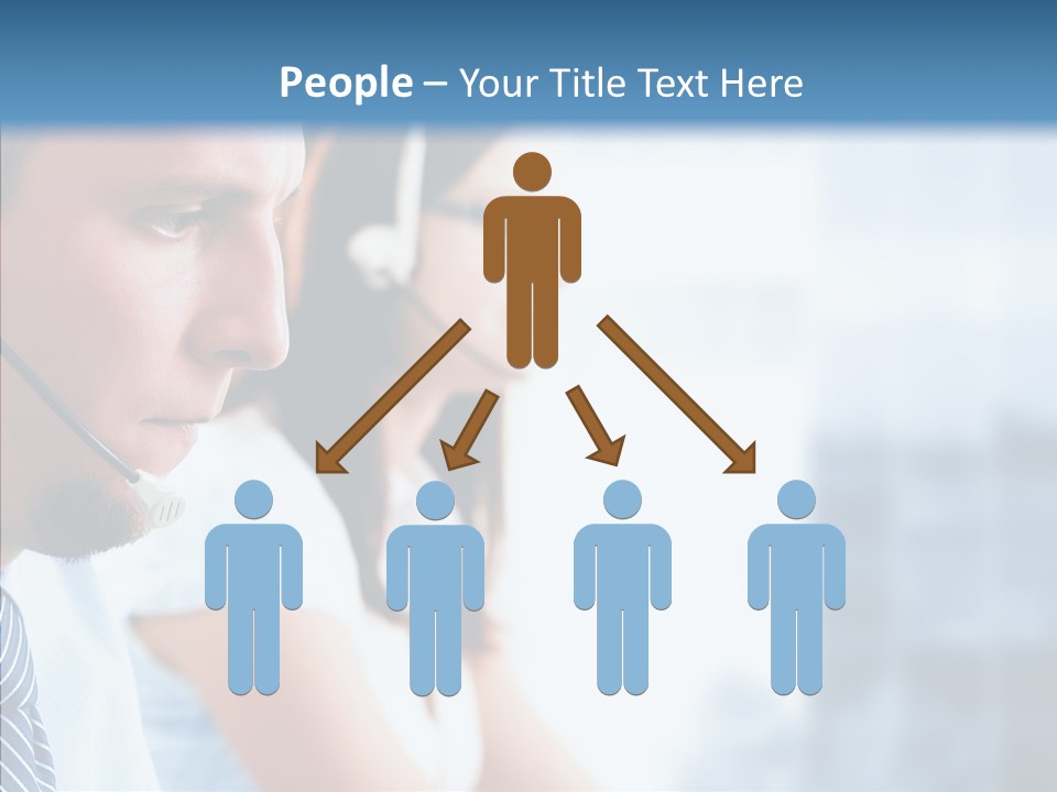 Corporation Together Group PowerPoint Template