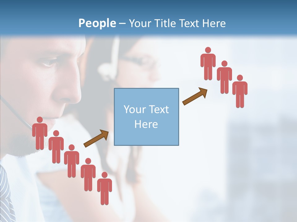 Corporation Together Group PowerPoint Template