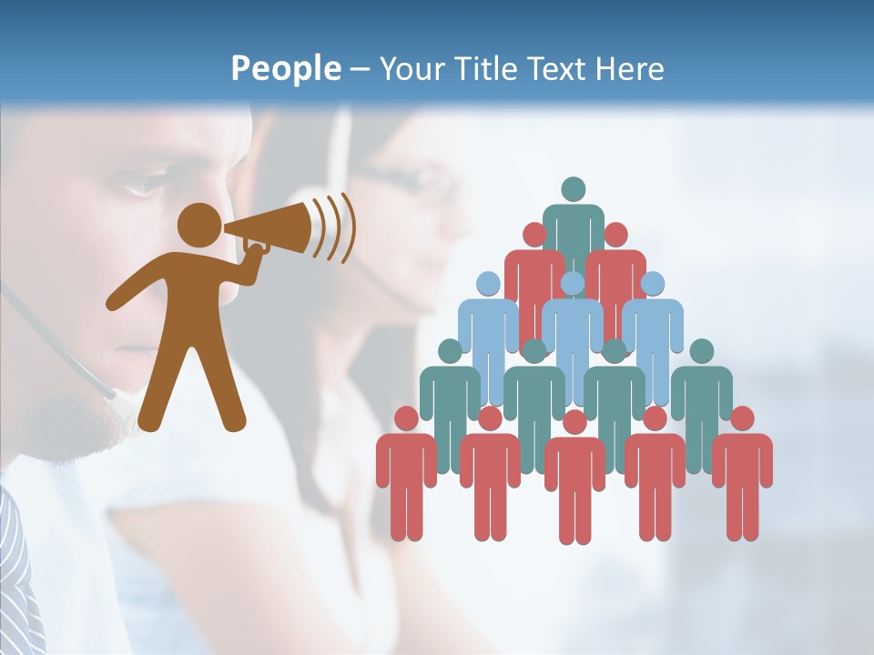 Corporation Together Group PowerPoint Template