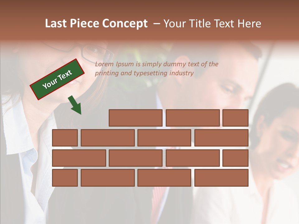 Per On Meeting Company PowerPoint Template