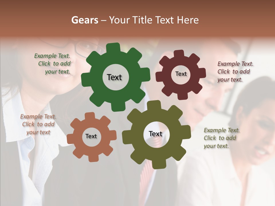 Per On Meeting Company PowerPoint Template