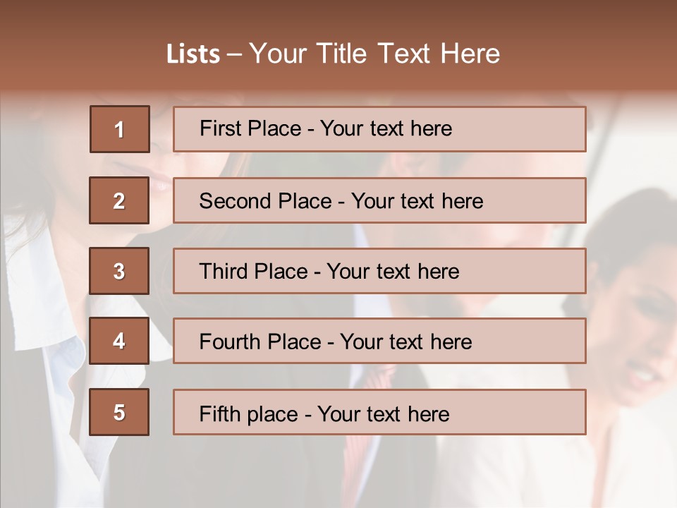 Per On Meeting Company PowerPoint Template