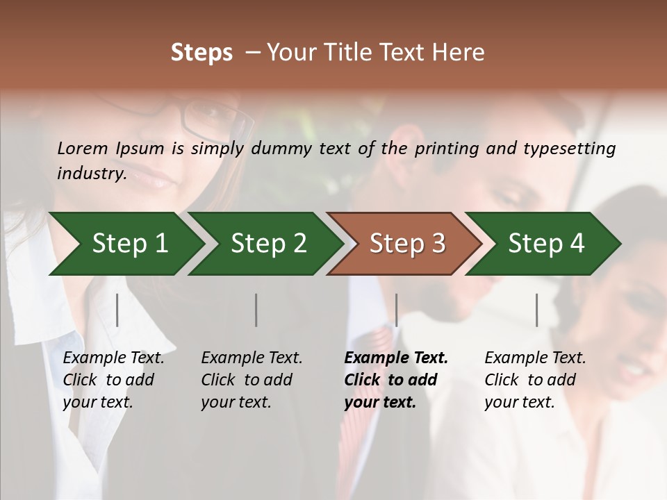 Per On Meeting Company PowerPoint Template