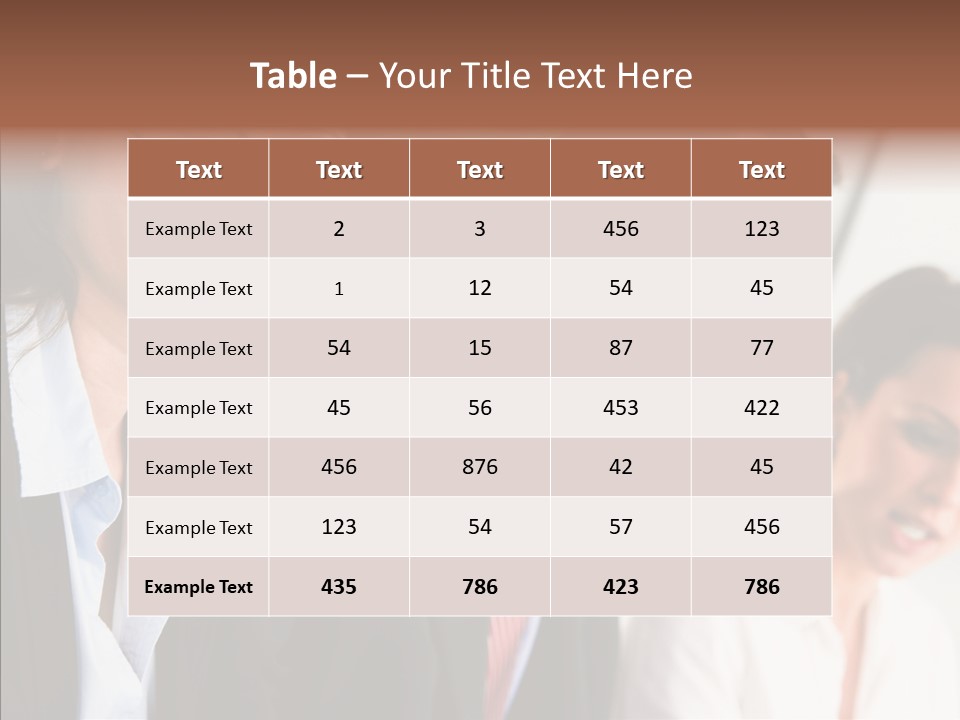 Per On Meeting Company PowerPoint Template