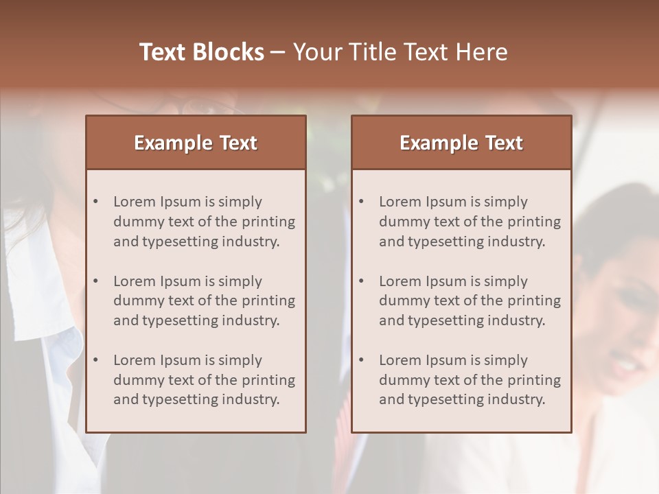 Per On Meeting Company PowerPoint Template