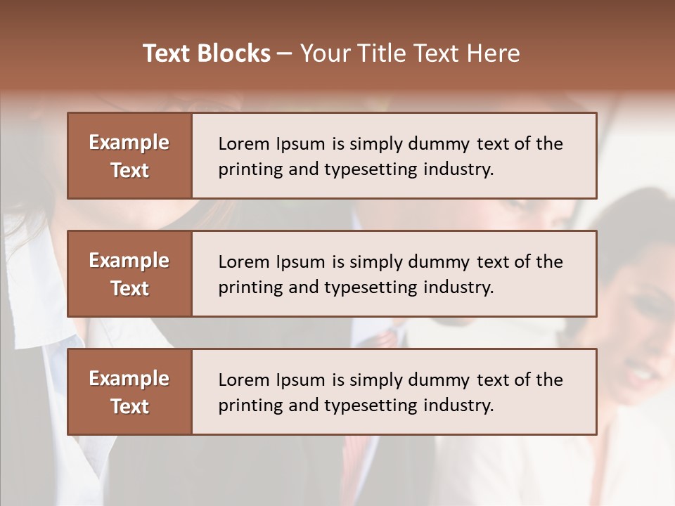 Per On Meeting Company PowerPoint Template