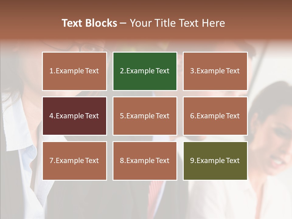 Per On Meeting Company PowerPoint Template