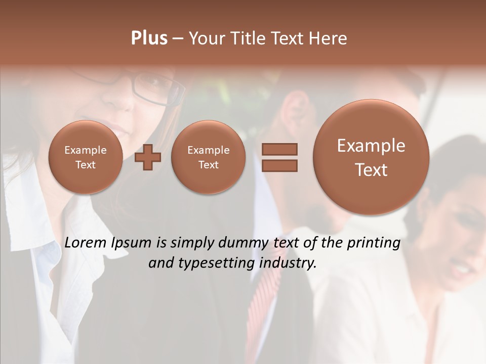Per On Meeting Company PowerPoint Template