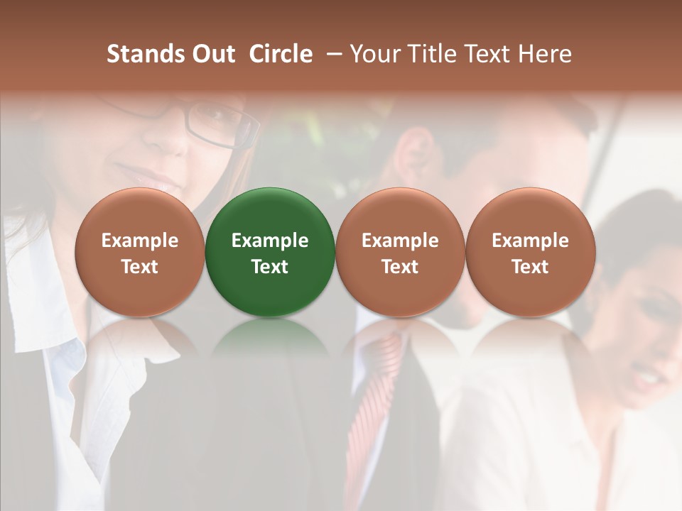 Per On Meeting Company PowerPoint Template