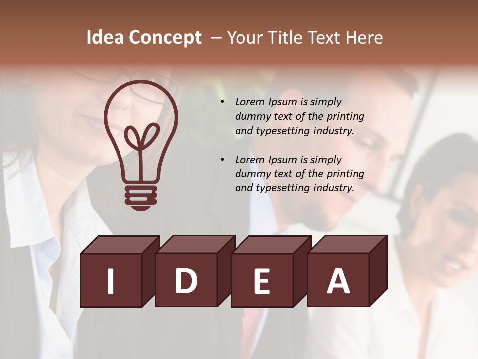 Per On Meeting Company PowerPoint Template