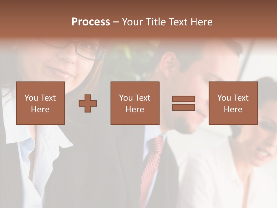 Per On Meeting Company PowerPoint Template