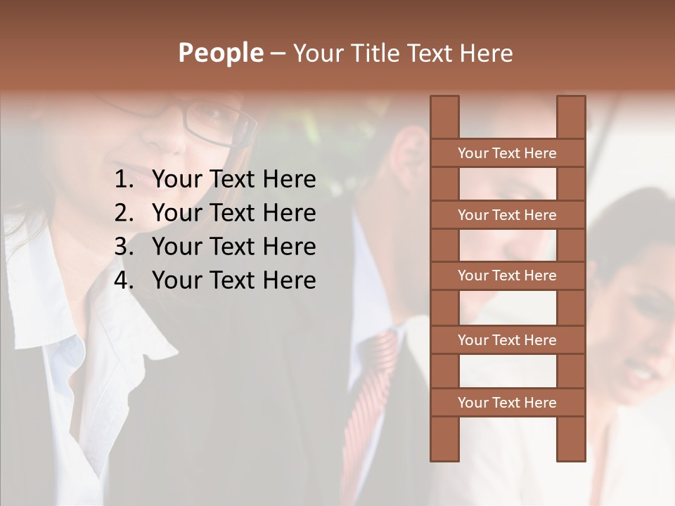 Per On Meeting Company PowerPoint Template