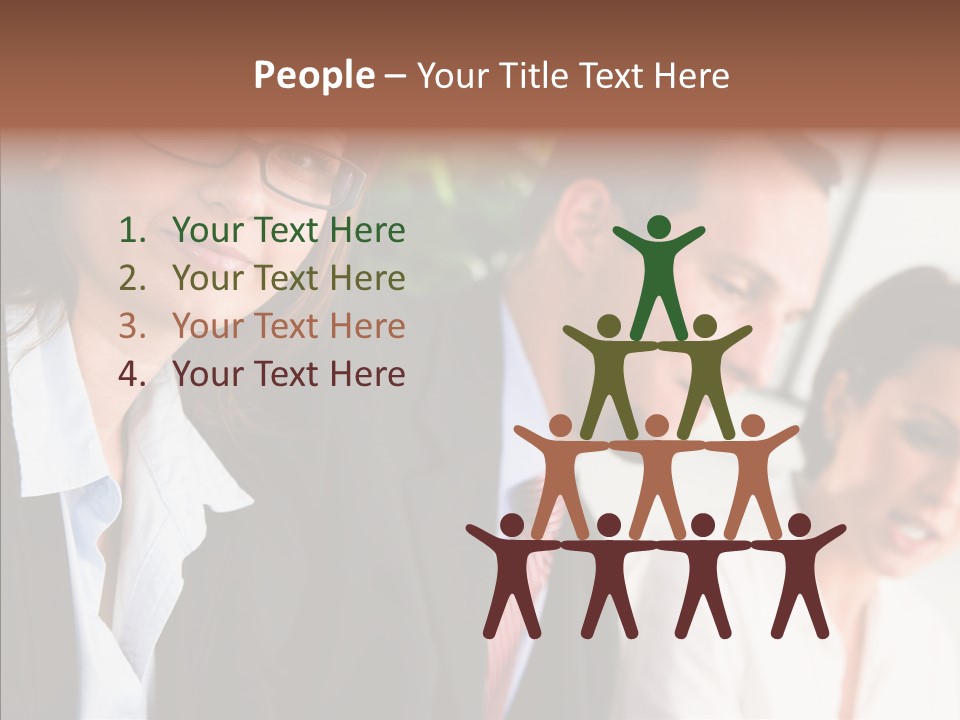 Per On Meeting Company PowerPoint Template