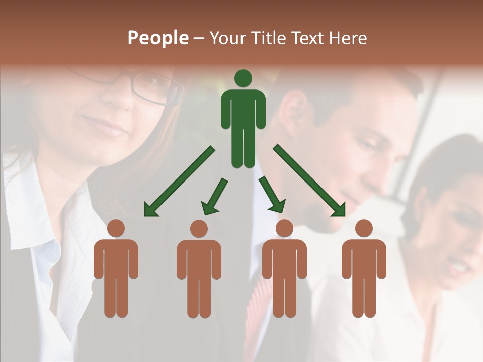 Per On Meeting Company PowerPoint Template