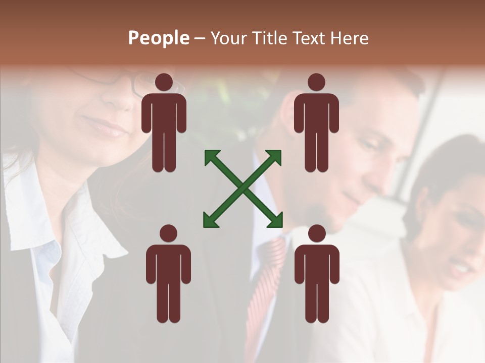 Per On Meeting Company PowerPoint Template